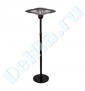    Hugett Floor Steel 1821-ADC BLACK