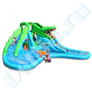 Надувная водная горка "Крокодил" арт. 9517