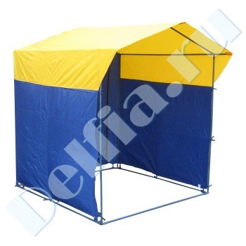 Торговая палатка "Домик" 2,5 x 2,0 из трубы диаметр 25 мм