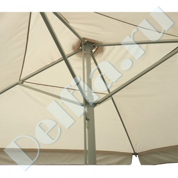 Зонт для кафе 4х4 м телескопический